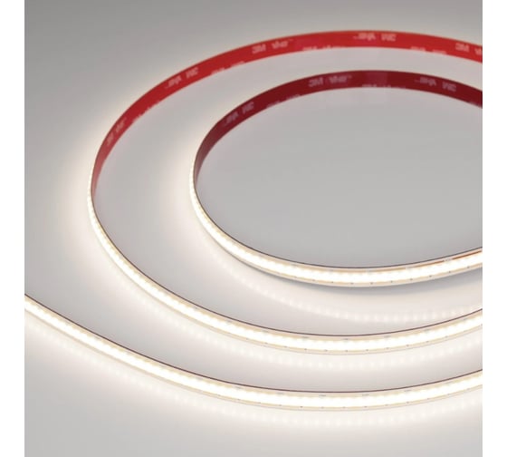 Изображение товара Светодиодная лента Arlight COB-X528-8mm 24V Warm3000 5м 046887