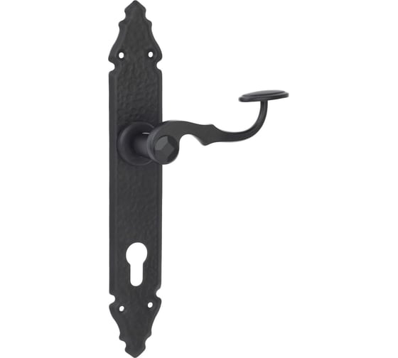 Изображение товара Комплект ручек Аллюр РН-57Z 85 мм BL матовый черный 15703