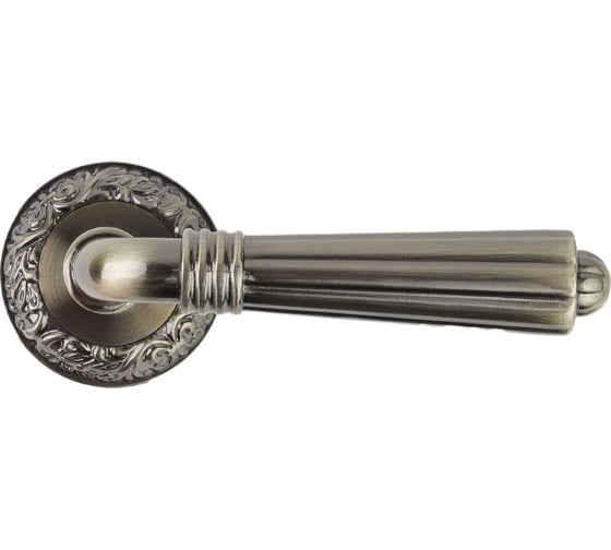 Изображение товара Комплект ручек Аллюр АРТ "ЭМИТА" AB (К3600) старая бронза 15706