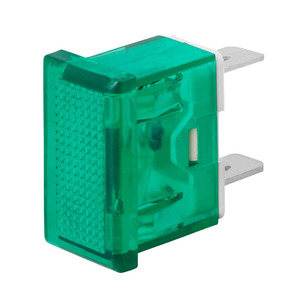 Сигнальная лампа TDM ELECTRIC YL238-01 зеленая, неон, 230В, SQ0702-0080