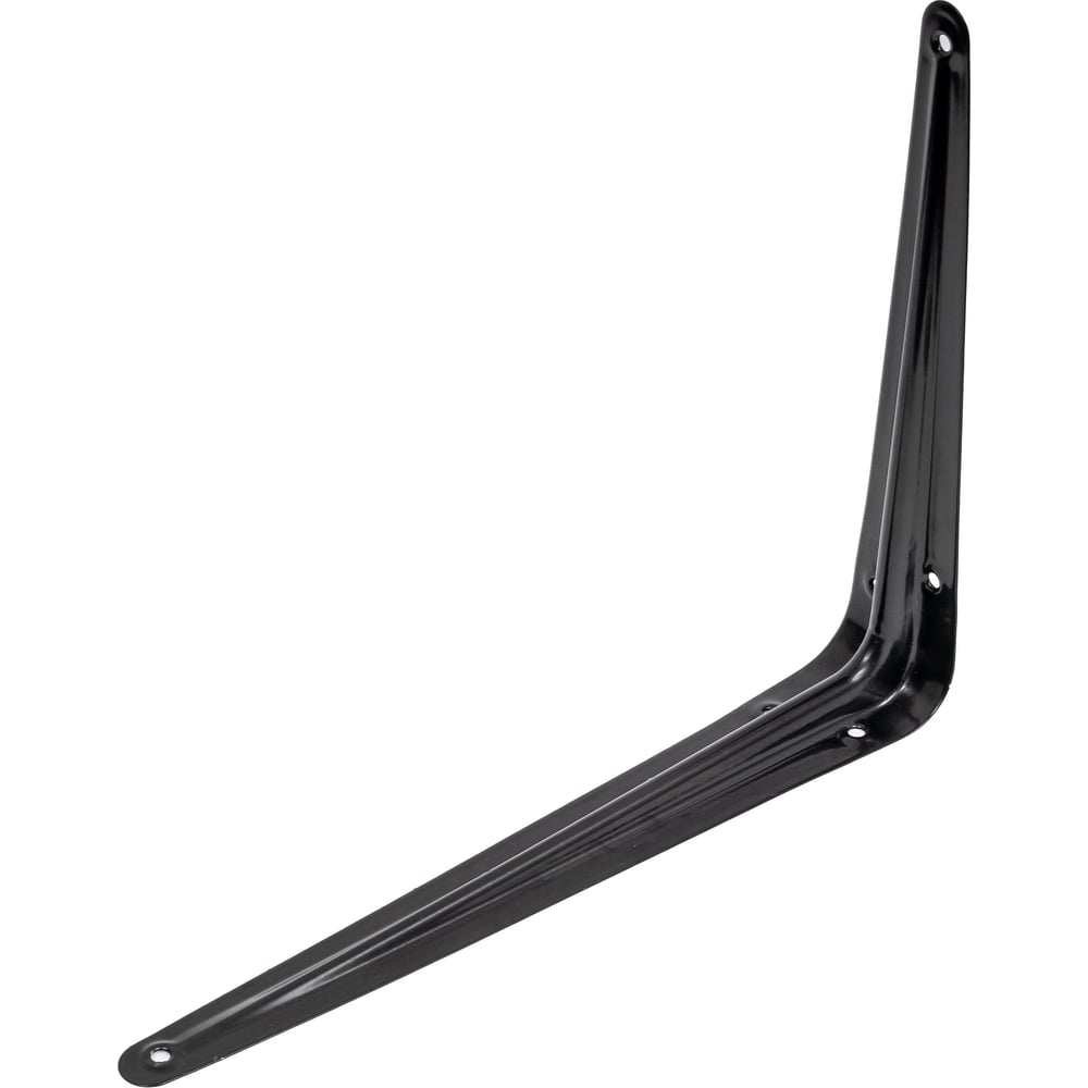 Изображение товара Полкодержатель AKS металлический 250x200 мм черный модель1 для крепления полок