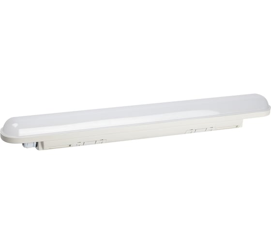 Изображение товара Линейный светодиодный светильник ЭРА SPP201W65K018 18Вт 6500К 1710Лм IP65 600мм матовый Б0061757