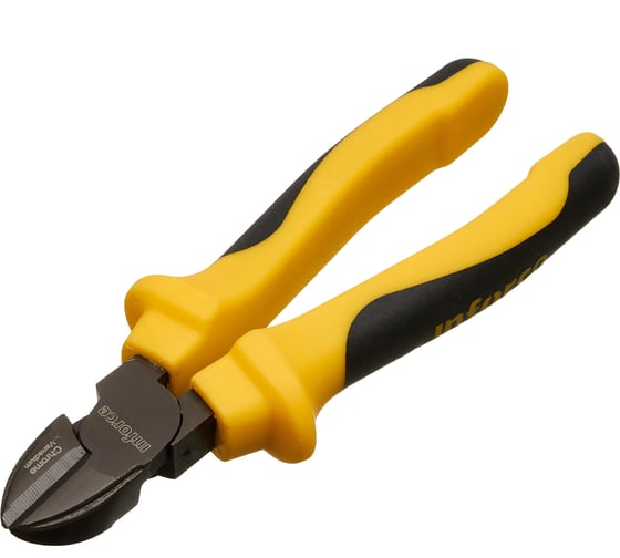 Изображение товара Никелированные бокорезы Inforce 180 мм 06-18-45