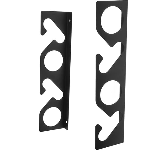 Изображение товара Держатель для хранения удочек EMBODIMENT настенно-потолочный, черный EMB-WOFISHR-W-B