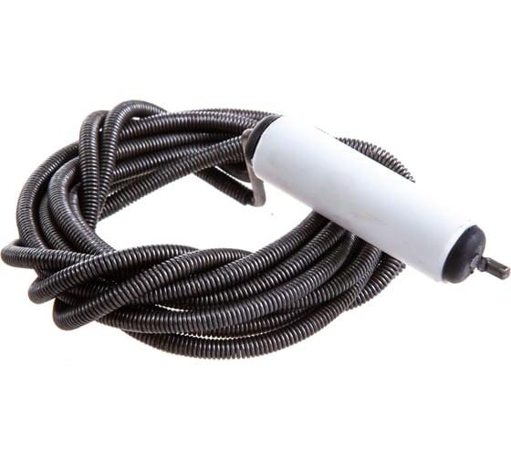 Изображение товара Сантехнический трос СТМ 6,0 мм х 3,0 м с ручкой сталь CIDCS030