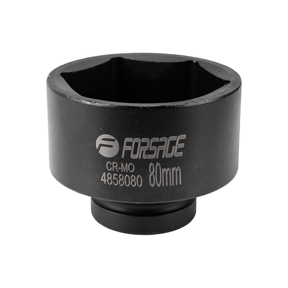 Изображение товара Головка ударная 80 мм 1 DR Forsage F-4858080 прочная и надежная