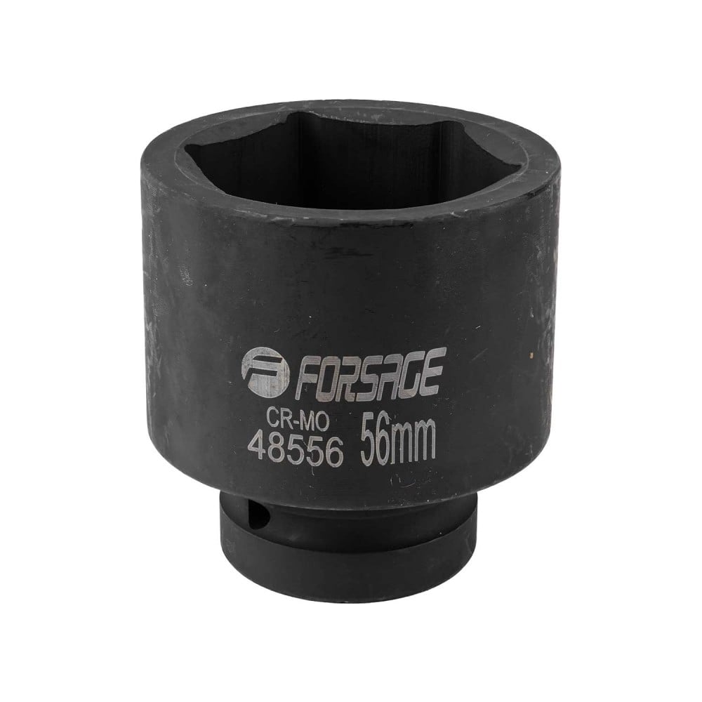 Изображение товара Головка ударная 56 мм 1 дюйм Торцевая для ударных инструментов Forsage F-48556