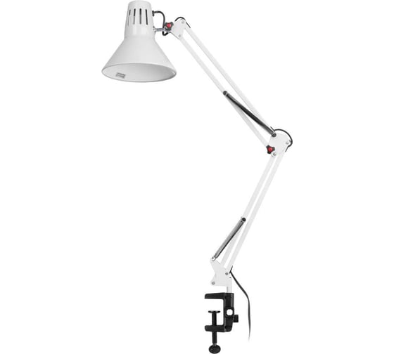 Изображение товара Светильник струбцина TDM ELECTRIC 220В, 40Вт, E27, белый SQ0337-0027