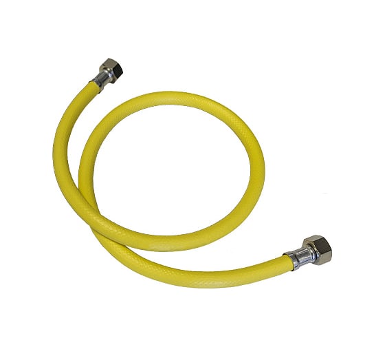 Изображение товара Подводка для газа СТМ ГАЗ ПВХ, 1/2", гайка-гайка, 100 см CGVF1210