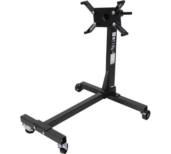 Изображение товара Передвижной стенд для разборки-сборки двигателей до 460 кг WIEDERKRAFT Винтовые опоры WDK-82452