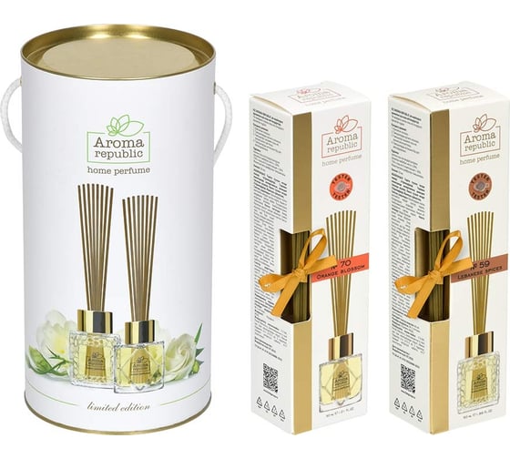 Изображение товара Подарочный набор Aroma Republic №1 Selective Edition 30 мл № 70 и 50 мл № 59 в тубусе 3 93849