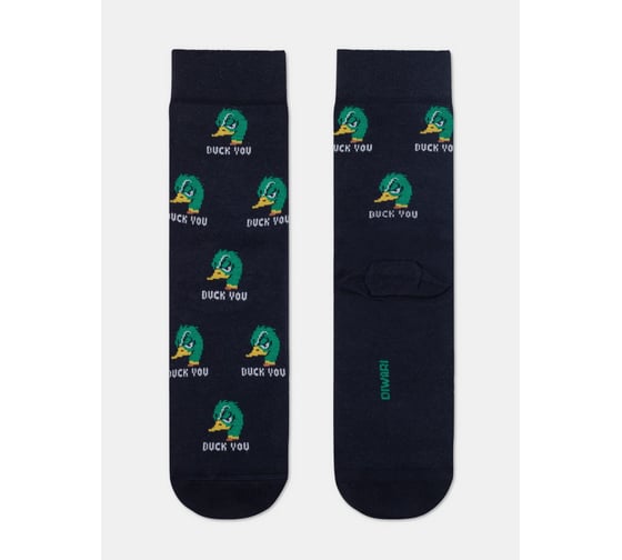 Изображение товара Мужские носки DIWARI HAPPY 17С-151СП размер 42-43 темно-синий 1001330580030027187