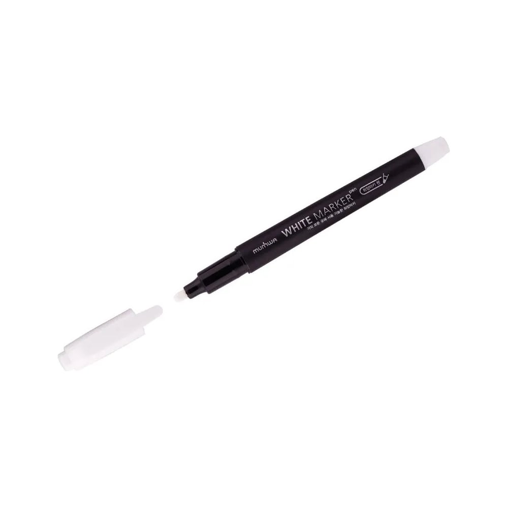 Изображение товара Перманентный маркер MunHwa белый с толщиной линии 2-4 мм
