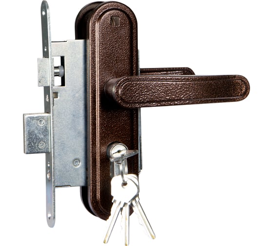 Изображение товара Замок врезной ГАРАНТ КАЧЕСТВА ЗВ4-3-03 медь Х2833