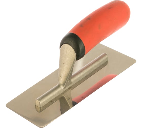 Изображение товара Венецианская кельма прорезиненная ручка, края сточены, STMDECOR ТРАПЕЦИЯ D2080BS