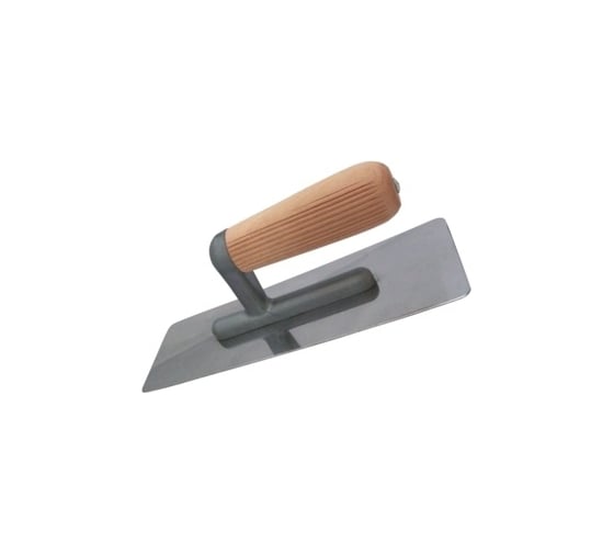 Изображение товара Венецианская кельма STMDECOR ТРАПЕЦИЯ деревянная ручка D2410