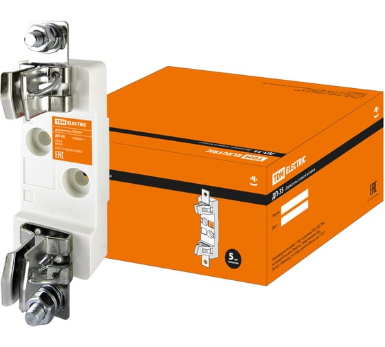 Изображение товара Держатель предохранителя TDM ELECTRIC ДП-35 габарит 1, 250А SQ0713-0042