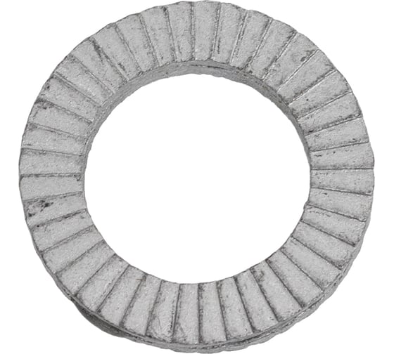 Изображение товара Шайба стопорная клиновая FIXIT DIN 25201, M10, Dacromet, в упаковке 10 шт. W-NL-10166-SD-10
