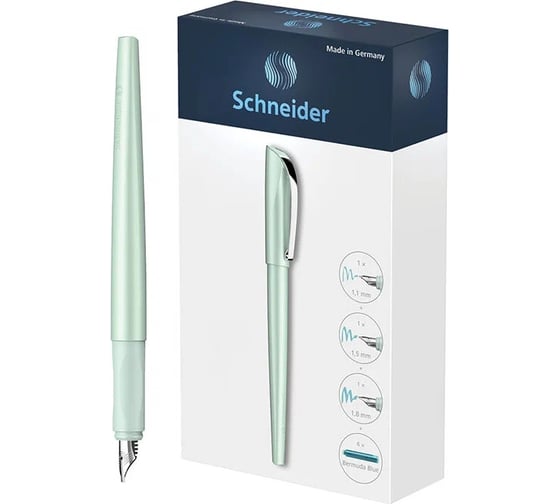 Изображение товара Подарочный набор Schneider Callissima мята, перьевая ручка 143811