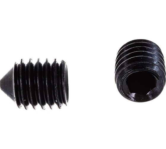 Изображение товара Винт установочный с внутренним шестигранником КРЕП-КОМП черный, DIN 914, 8x16 мм, пр. 12.9, 100 шт. вук816пр
