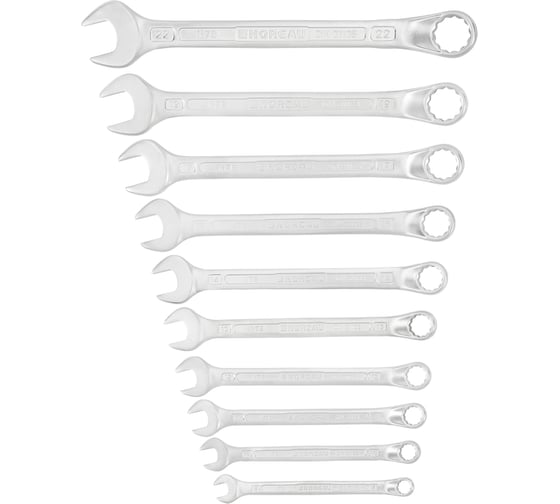 Изображение товара Набор комбинированных ключей NORGAU 11 шт., тип NBS7B-011 060223711