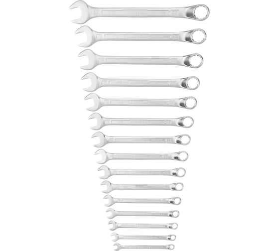Изображение товара Набор комбинированных ключей NORGAU 15 шт., тип NBS7B-115 060223725