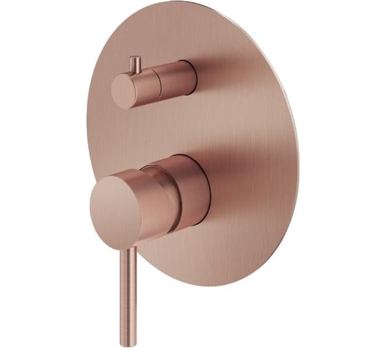 Изображение товара Внешняя часть встраиваемого смесителя для душа Plumberia Selection IXO, медь брашированная XO1901RS