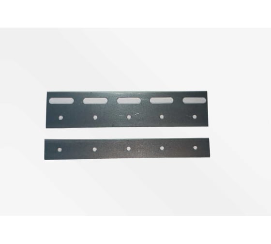 Изображение товара Комплект планок для ПВХ завес КурсКлимат 200 мм (оцинкованная сталь) 50шт x4678597810164