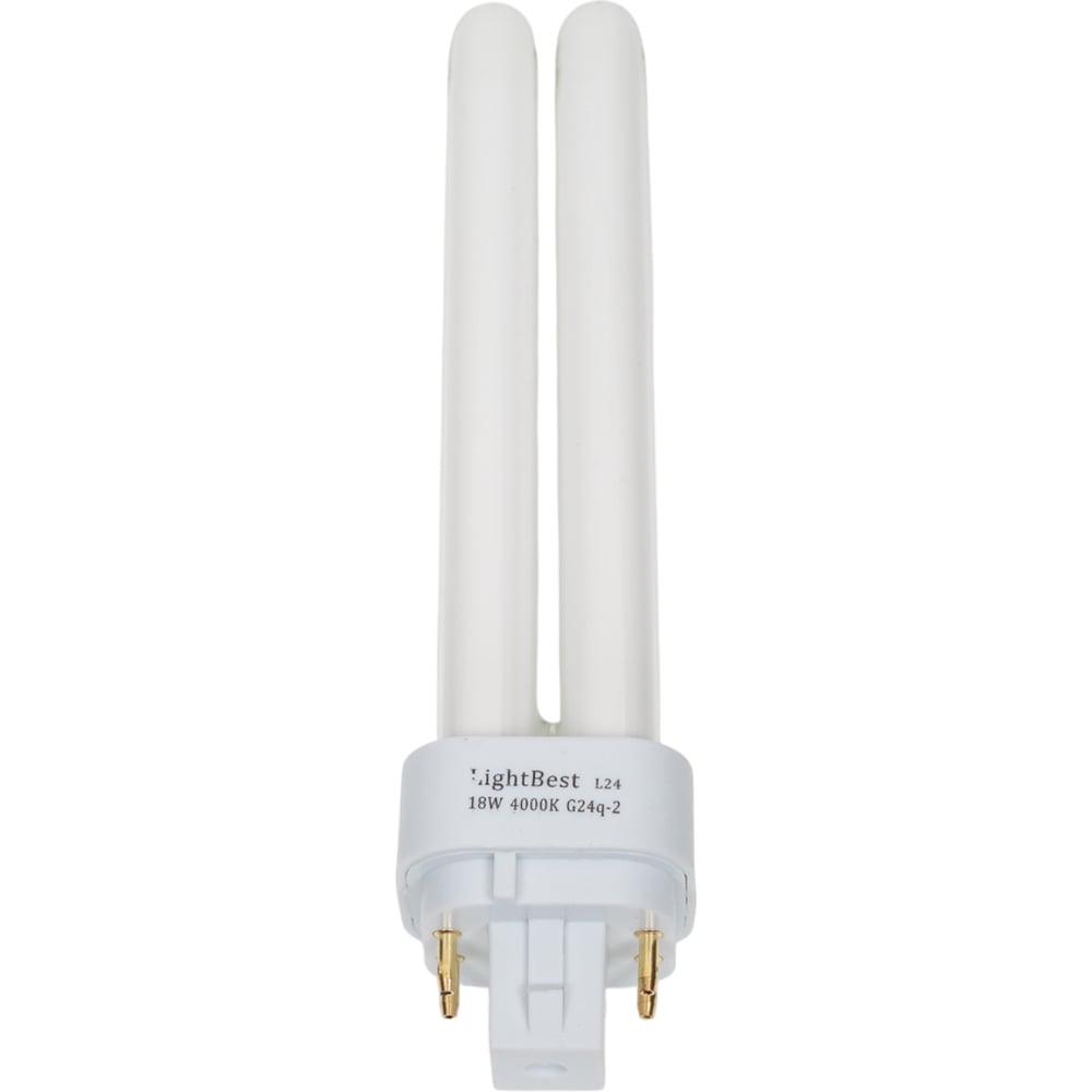 Изображение товара Лампа люминесцентная LightBest lbl d/e 71002 18w 4000k G24q-2
