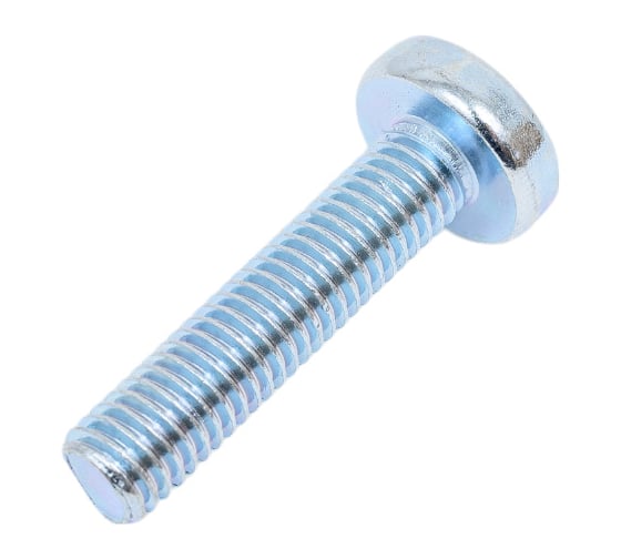 Изображение товара Винт КРЕП-КОМП полуцилиндрическая головка, цинк DIN7985 8х35 10шт вц835мф