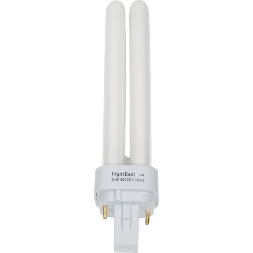 Изображение товара Лампа люминесцентная LightBest lbl d 71003 18w 4000k g24d-2 701071003