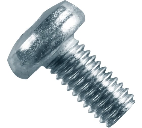 Изображение товара Винт КРЕП-КОМП полуцилиндрическая головка,цинк DIN7985 3х16 100шт вц316мф