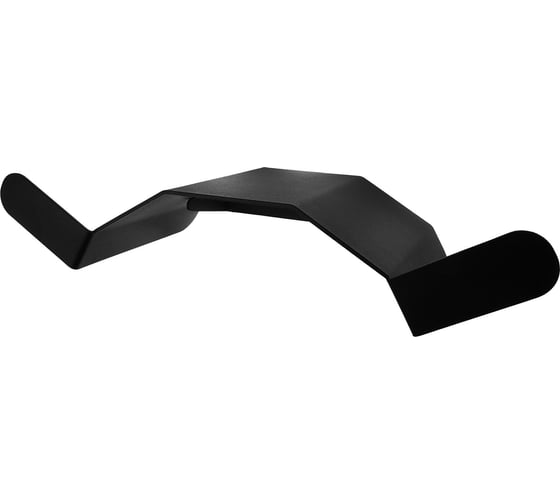 Изображение товара Держатель садовый для хранения поливочного шланга REXANT настенный, черный 38-0663