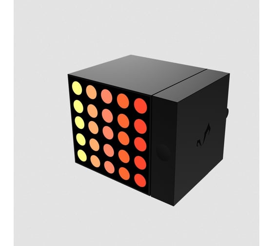 Изображение товара Настольный ARGB светильник YEELIGHT Cube-Desktop Atmosphere Light-Color Light-Dot Matrix Light Basic Package-WiFi YLFWD-0010