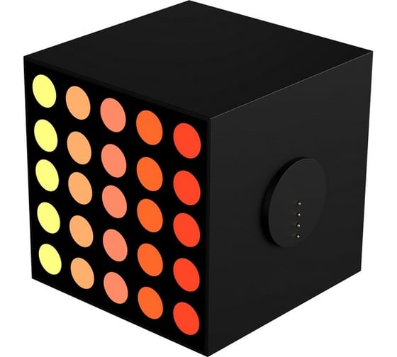 Изображение товара Настольный ARGB светильник YEELIGHT Cube-Desktop Atmosphere Light-Color Light-Dot Matrix Light -WiFi YLFWD-0007