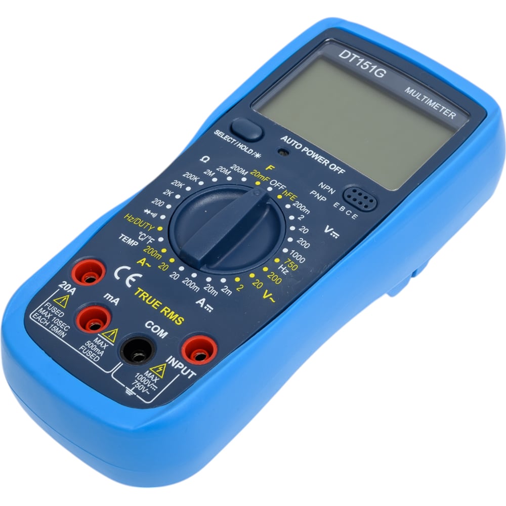 Цифровой мультиметр WHDZ True RMS DT151G