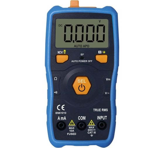 Изображение товара Цифровой мультиметр WHDZ True RMS DT131B