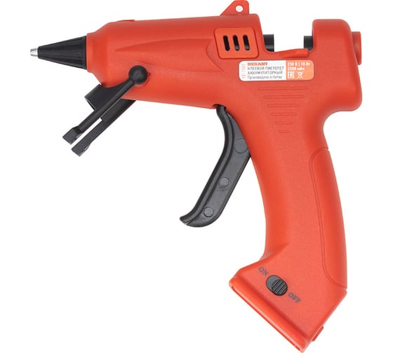Изображение товара Клеевой пистолет REXANT 10 Вт, d7 мм, ЭКСПЕРТ, аккумуляторный, блистер 12-1501