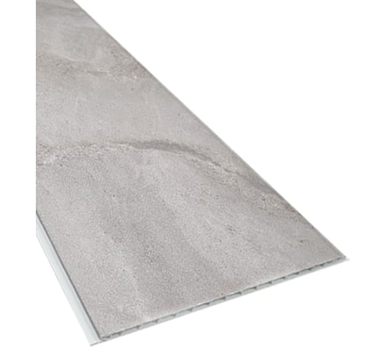 Изображение товара Панели ПВХ DeKOR ламинированные Оникс серый 1сорт, 6 шт/уп panel УТ-00082440