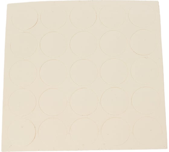 Изображение товара Заглушка самоприлипающая Folmag для эксцентрика, алебастр, 28 заглушек 35240