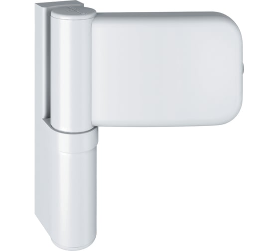 Изображение товара Петля SIMONSWERK SIKU 3D Serie K 3035 RAL 9016 белая, для дверей из PVC, вес полотна до 120 кг, фальц 15-19 мм 67522