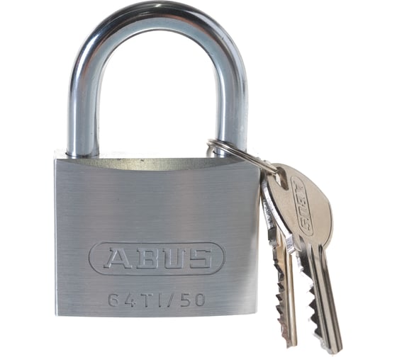 Изображение товара Навесной замок ABUS 64TI/50 TITALIUM B\EFSPP 64962