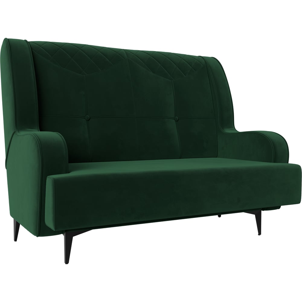 Изображение товара Диван Лига диванов неаполь 2-х местный зеленый