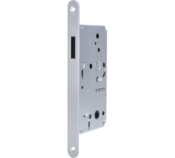 Изображение товара Корпус замка BONAITI B-Klass Mod.17 WC78мм BS55мм с магнитной защелкой, серебристая окраска, фронтальная планка 20х235мм 52523