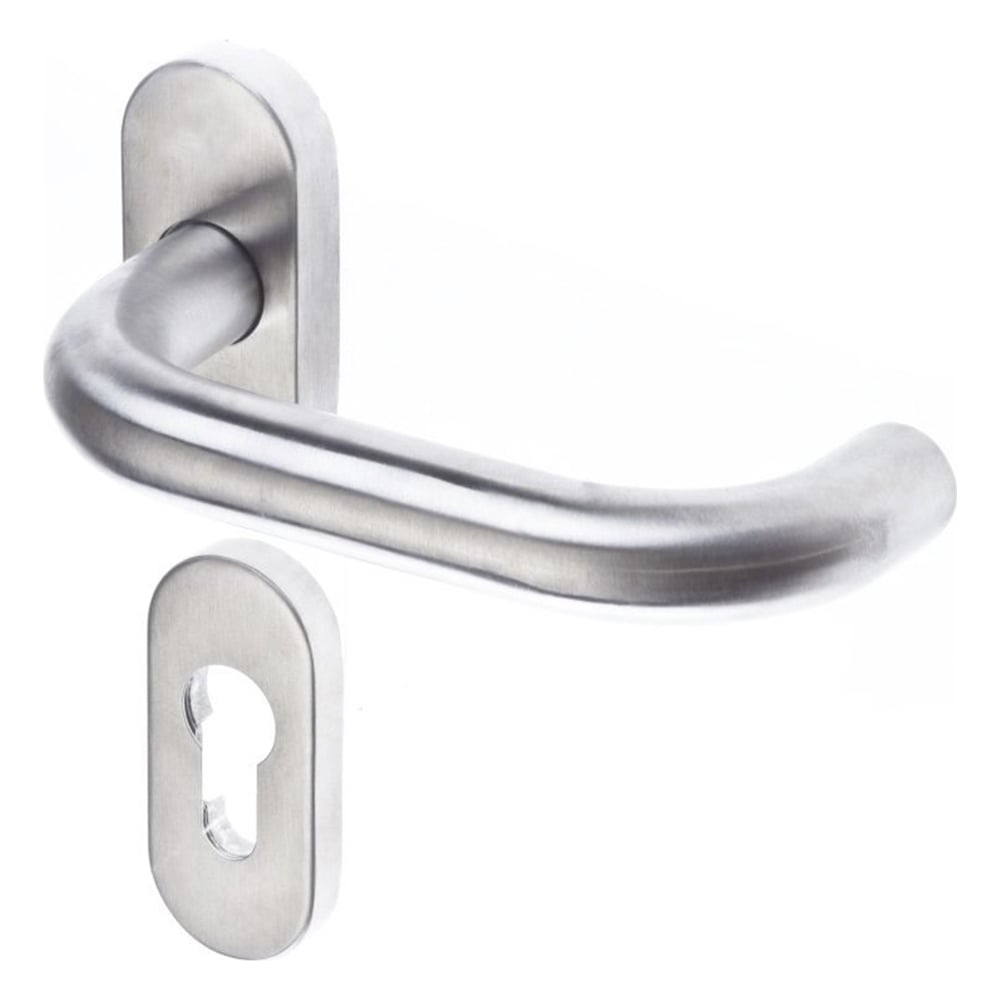 Гарнитур для профильных дверей Doorlock овальная ключевина для профильных дверей doorlock