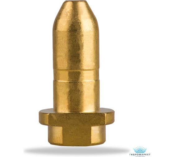Изображение товара Форсунка латунная К2-К4 для струйной трубки под переходник Керхер ООО ТД Гидромаркет GMA-nozzle-Kr2/3