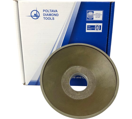 Изображение товара Круг алмазный чашечный 12А2 45 125х3х3х40х32 мм 125/100 БАЗИС АС4 В201 ПАИ 4820235010812