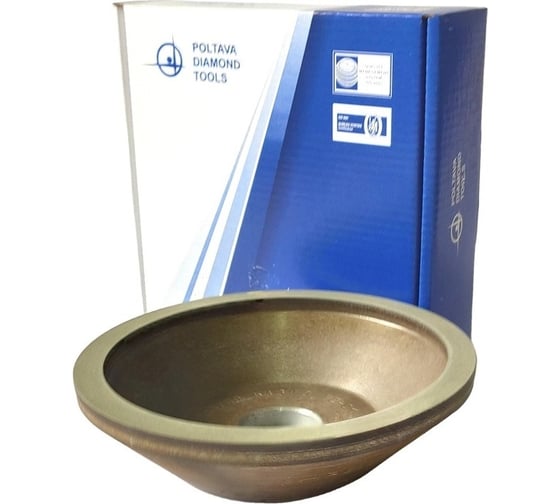 Изображение товара Круг алмазный чашечный 12А2 45 150х10х3х40х32 мм 160/125 БАЗИС АС4 В201 ПАИ 4820235010911