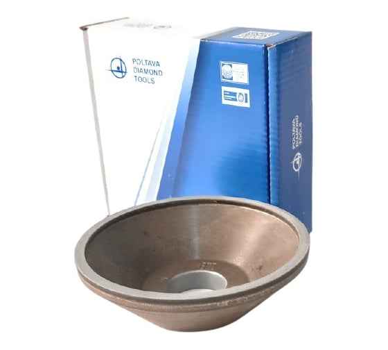 Изображение товара Круг алмазный чашечный 12А2 45 125х5х3х40х32 мм 125/100 БАЗИС АС4 В201 ПАИ 4820235010843