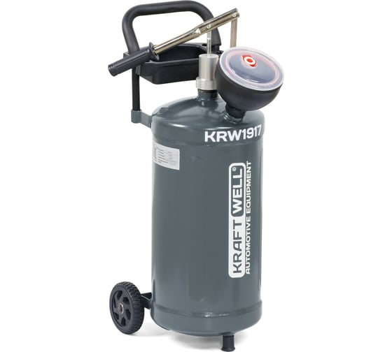Изображение товара Мобильный нагнетатель масла с ручным приводом KraftWell KRW1917